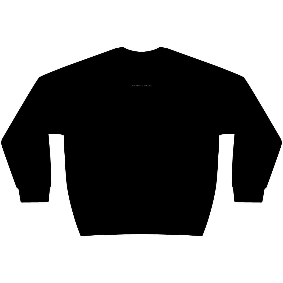 ENDURE. CORE Crewneck in black, back
