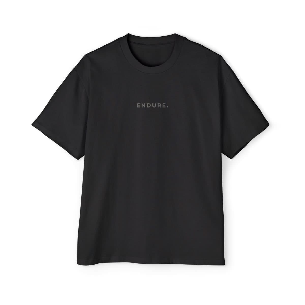 ENDURE. CORE Tee in black, front